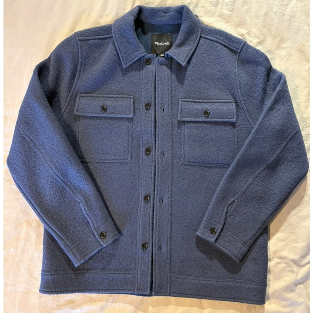 Madewell Jacket Mens Medium 100% Merino Wool